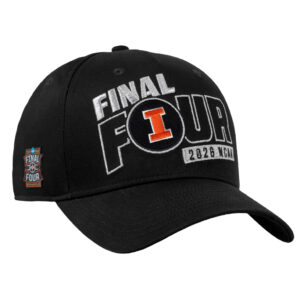Illinois Basketball 2026 NCAA Men's Basketball Tournament March Madness Final Four Locker Room Hat