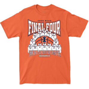 Illinois Basketball NCAA Division Men's Basketball 2026 Final Four T-Shirt