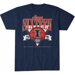 Illinois Fighting Illini MBB 2026 Sweet Sixteen T-Shirt