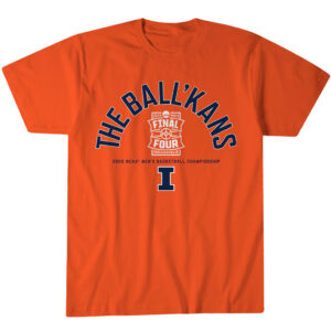 Illinois Fighting Illini MBB The Ball'kans 2026 Final Four T-Shirt