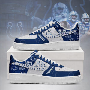 Indianapolis Colts Football League 2026 Air Force 1 Shoes Sneakers