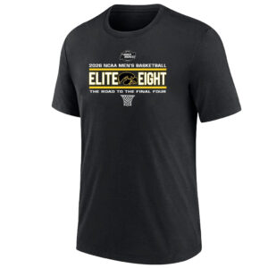 Iowa Hawkeyes 2026 Men’s Basketball Elite 8 Bound The Road To The Final Four T-Shirt