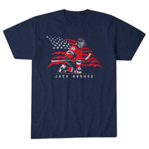 Jack Hughes Stars & Stripes Superstar Pose T-Shirt