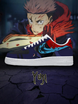 Jujutsu Kaisen Yuji Itadori Air Force 1 Shoes Sneakers