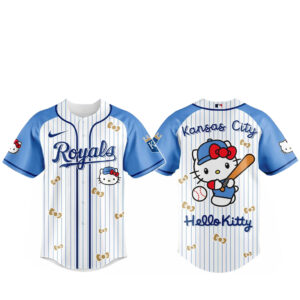 Kansas City Royals x Hello Kitty 2026 And Sanrio World Baseball Jersey