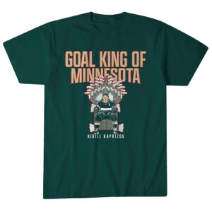 Kirill Kaprizov Goal King of Minnesota T-Shirt