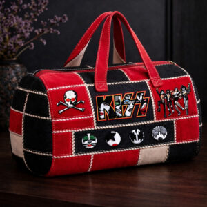 Kiss 50th Anniversary Of Army Fan Club 2026 Duffle Bag