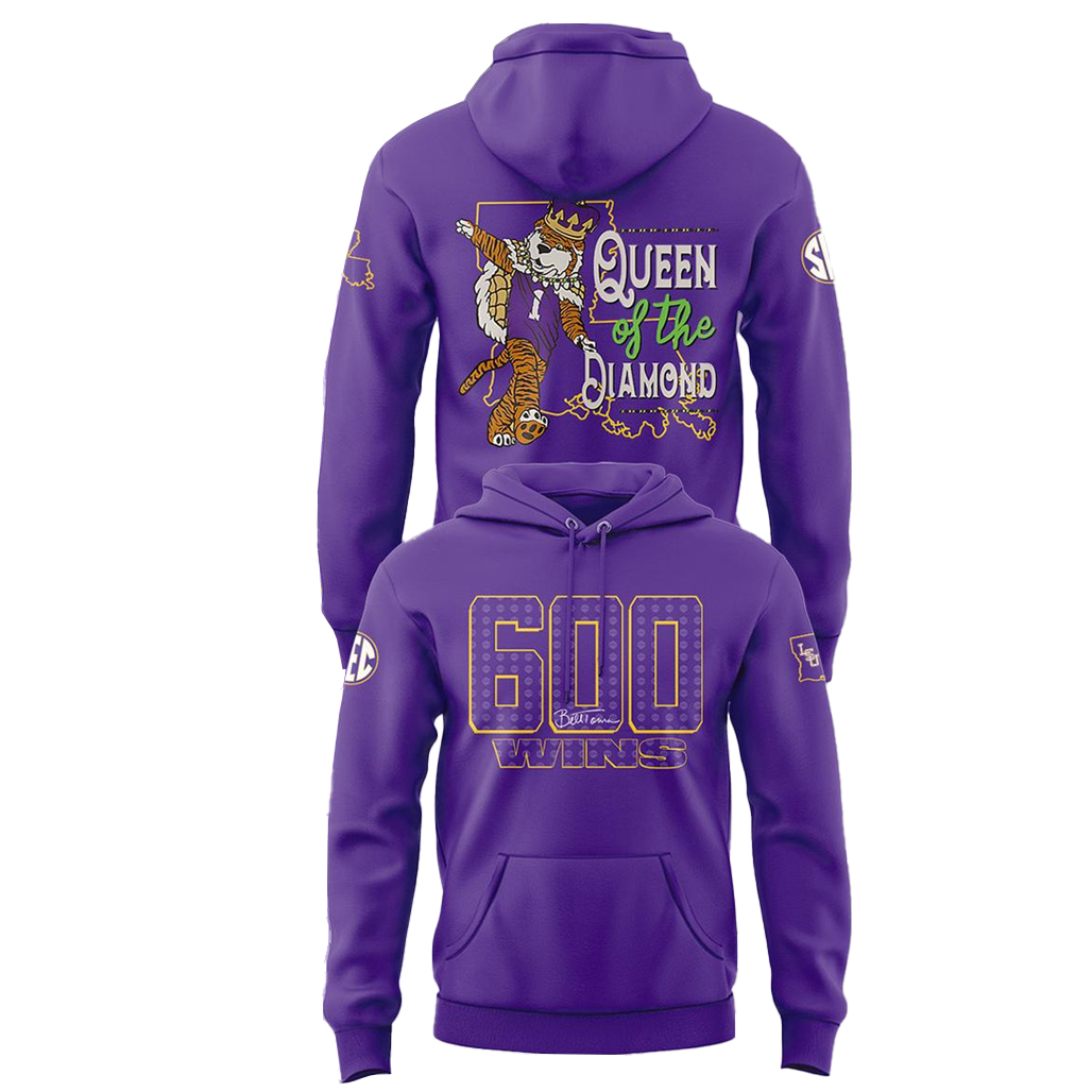 LSU Tigers Coach Beth Torina 600 Wins With The Tigers 2026 Shirt 2 LSU Tigers Coach Beth Torina 600 Wins With The Tigers 2026 Hoodie