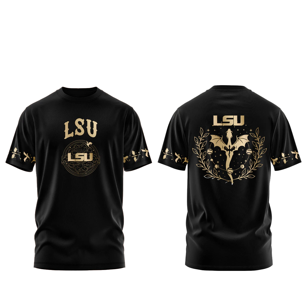 LSU Tigers Fourth Wing Night 2026 Shirt 1 LSU Tigers Fourth Wing Night 2026 T-Shirt