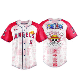 Los Angeles Angels x One Piece Night 2026 Game Baseball Jersey