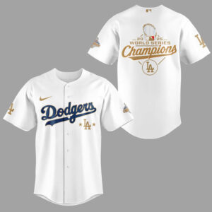 Los Angeles Dodgers 2025-26 World Series Champions Baseball Jersey