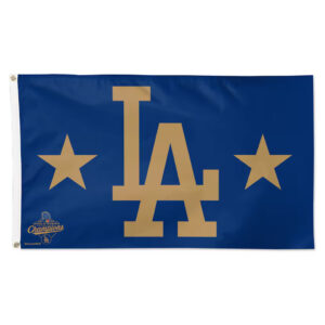 Los Angeles Dodgers 2026 Gold Collection Champions Flag