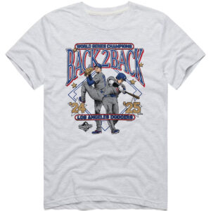 Los Angeles Dodgers Shohei Ohtani 2026 Gold Collection Back-to-Back World Series Champions T-Shirt