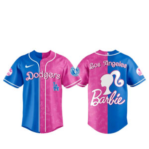 Los Angeles Dodgers x Barbie Night Game Baseball Jersey