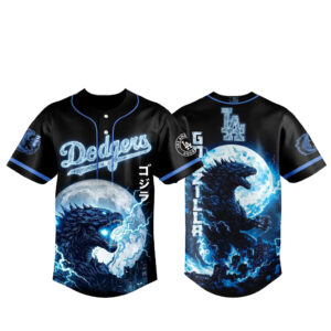 Los Angeles Dodgers x Godzilla Legendary Baseball Jersey