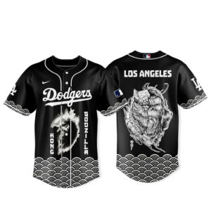 Los Angeles Dodgers x Godzilla and Kong 2026 Baseball Jersey