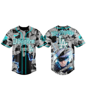 Los Angeles Dodgers x Jujutes Kaisen Infinite Void Baseball Jersey