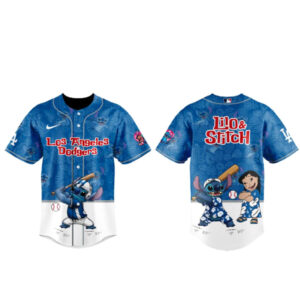 Los Angeles Dodgers x Lilo Stitch Night 2026 Baseball Jersey
