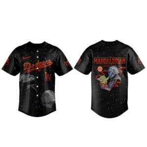 Los Angeles Dodgers x Mandalorian and Grogu Baseball Jersey