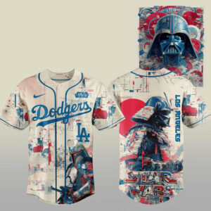 Los Angeles Dodgers x Star Wars Samurai Baseball Jersey