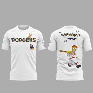 Los Angeles Dodgers x The Simpsons 2026 T-Shirt