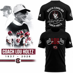 Lou Holtz Thank You For The Memories 1937-2026 T-Shirt