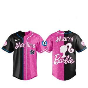 Miami Marlins x Barbie Night Game 2026 Baseball Jersey