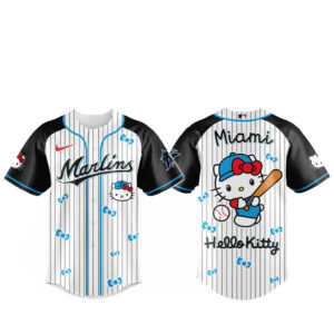 Miami Marlins x Hello Kitty 2026 And Sanrio World Baseball Jersey