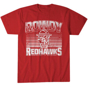 Miami (OH) Basketball Rowdy RedHawks T-Shirt