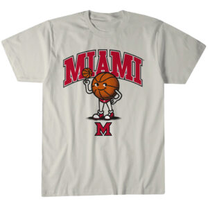 Miami (OH) RedHawks Swimsuit Basketball T-Shirt