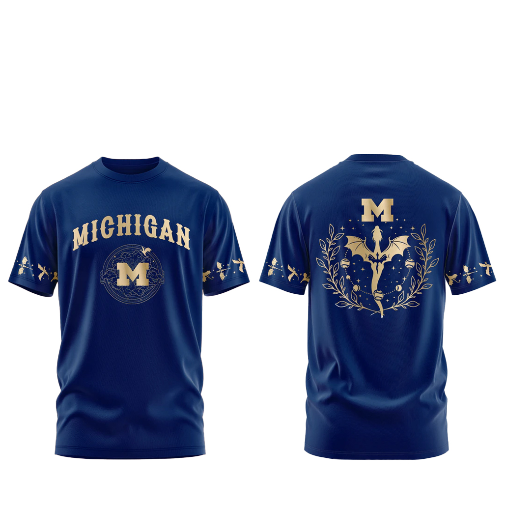 Michigan Wolverines Fourth Wing Night 2026 Shirt 1 Michigan Wolverines Fourth Wing Night 2026 T-Shirt