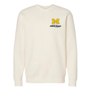 Michigan Wolverines Men's Basketball Final Four Indy Bound Mascot Bus Sweatshirt