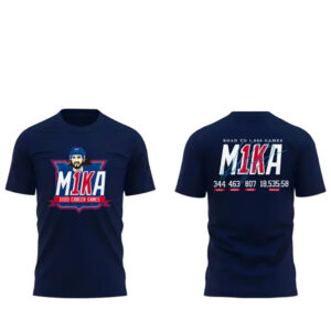 Mika Zibanejad Journey to 1000 Games T-Shirt