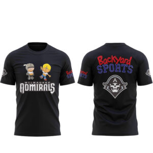 Milwaukee Admirals x Backyard Sports Night 2026 T-Shirt