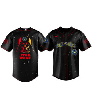 Milwaukee Brewers x Star Wars Darth Vader 2026 Baseball Jersey