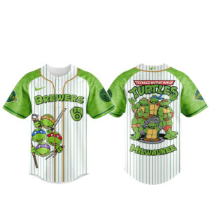 Milwaukee Brewers x Teenage Mutant Ninja Turtles 2026 Baseball Jersey