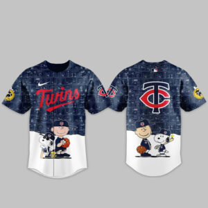 Minnesota Twins Peanuts Day 2026 Gameday Celebration Baseball Jersey