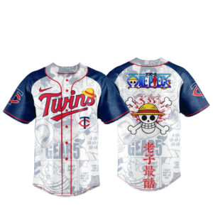 Minnesota Twins x One Piece Night 2026 Game Baseball Jersey