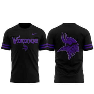 Minnesota Vikings Black Out 2026 T-Shirt