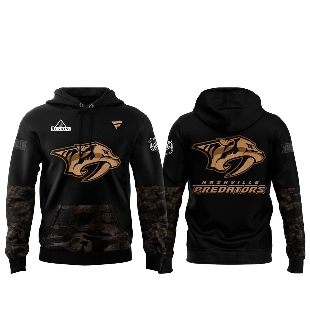 Nashville Predators Military Appreciation 2026 Shirt 2 Nashville Predators Military Appreciation 2026 Hoodie