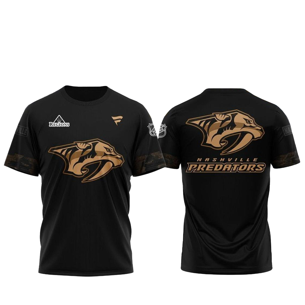 Nashville Predators Military Appreciation 2026 Shirt 1 Nashville Predators Military Appreciation 2026 T-Shirt