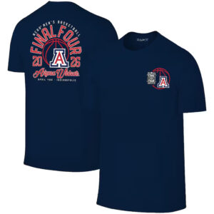 Navy Arizona Wildcats 2026 NCAA Men's Basketball Tournament March Madness Final Four T-Shirt