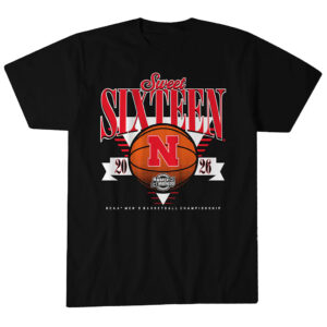 Nebraska Cornhuskers MBB 2026 Sweet Sixteen T-Shirt