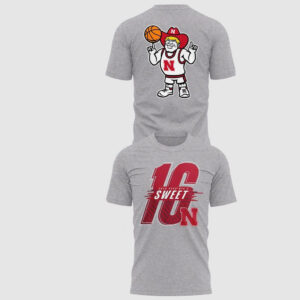 Nebraska Huskers 2026 NCAA Men’s Basketball Sweet 16 T-Shirt