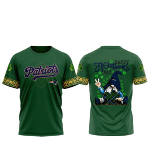 New England Patriots St. Patrick’s Day 2026 T-Shirt