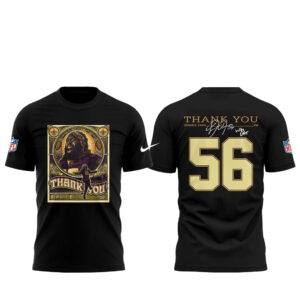 New Orleans Saints Thank You Demario Davis T-Shirt