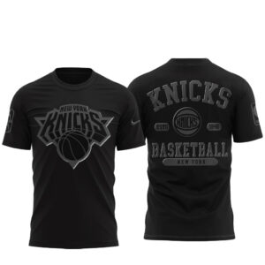 New York Knicks Back in Black 2026 T-Shirt
