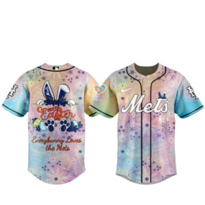 New York Mets Happy Easter’s Day 2026 Baseball Jersey