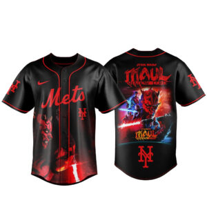 New York Mets Maul Shadow Lord x Star War Night 2026 Baseball Jersey