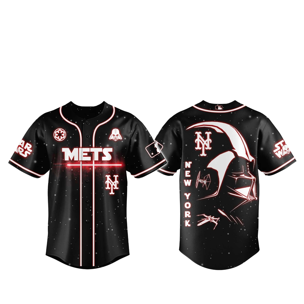 New York Mets x Star Wars Darth Vader 2026 Baseball Jersey 1 New York Mets x Star Wars Darth Vader 2026 Baseball Jersey